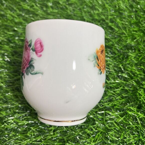 Vintage Norcrest Fine China Tea Cup Saucer‎ Set November Chrysanthemum - Picture 8 of 9